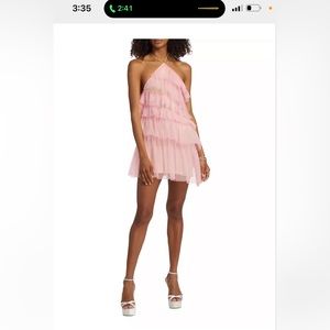 Pink Tulle dress form TheBar